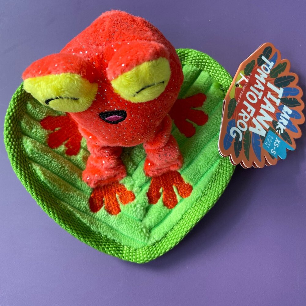NWT! Bark | Tiana Tomato Frog